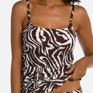 La Blanca Fierce Lines Underwire Tankini
